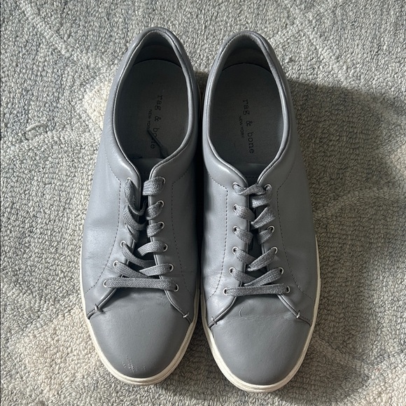 Rag & Bone Charcoal Sneakers with White Accents - Picture 1 of 4